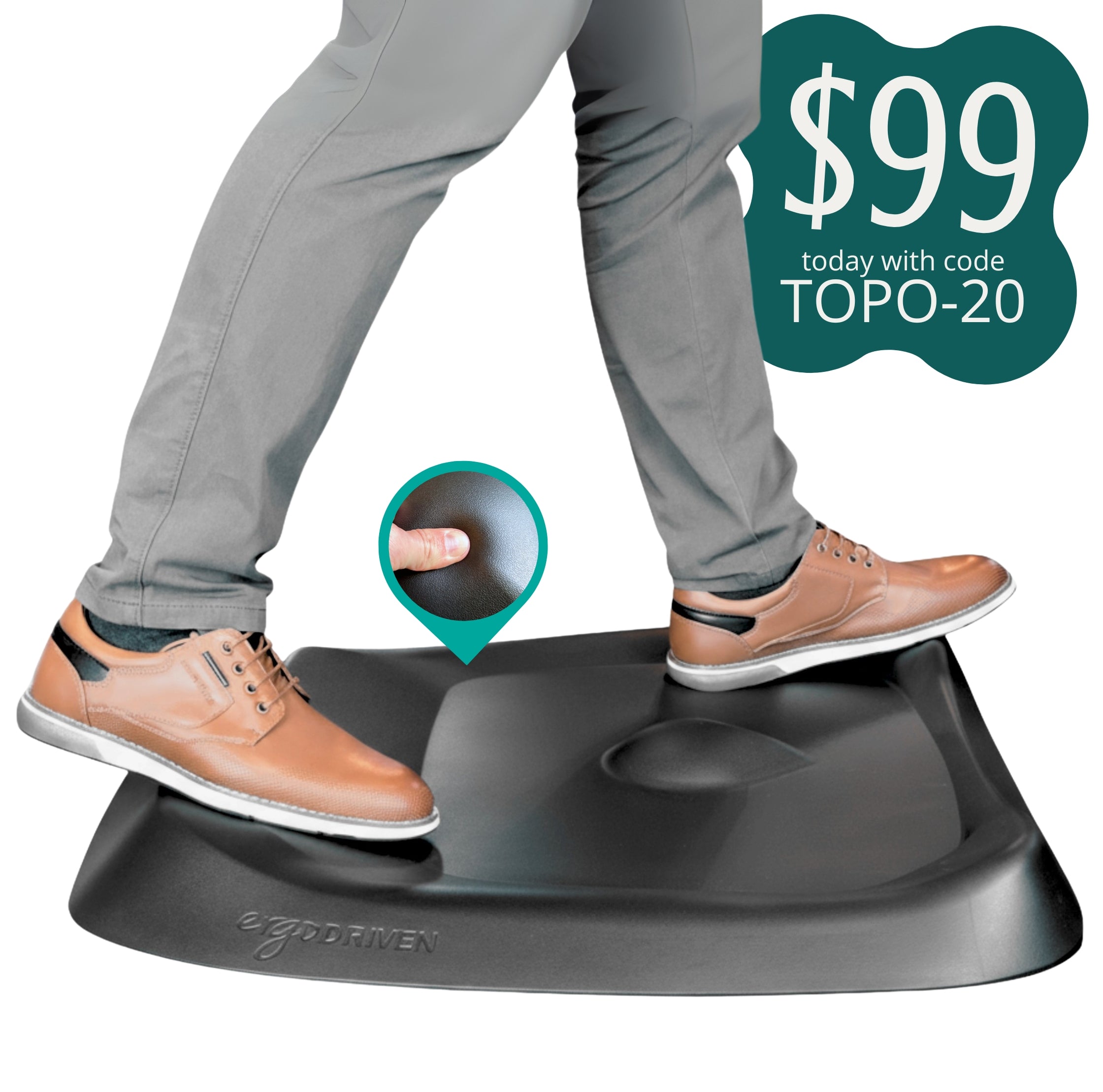 Ergodriven Topo standing desk mat